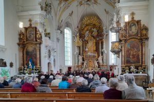 Der Kammerchor Chur am 20. Mai 2023 in St Rasso mit geistlicher Musik